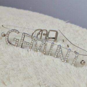Gemini Qween Rhinestone Choker